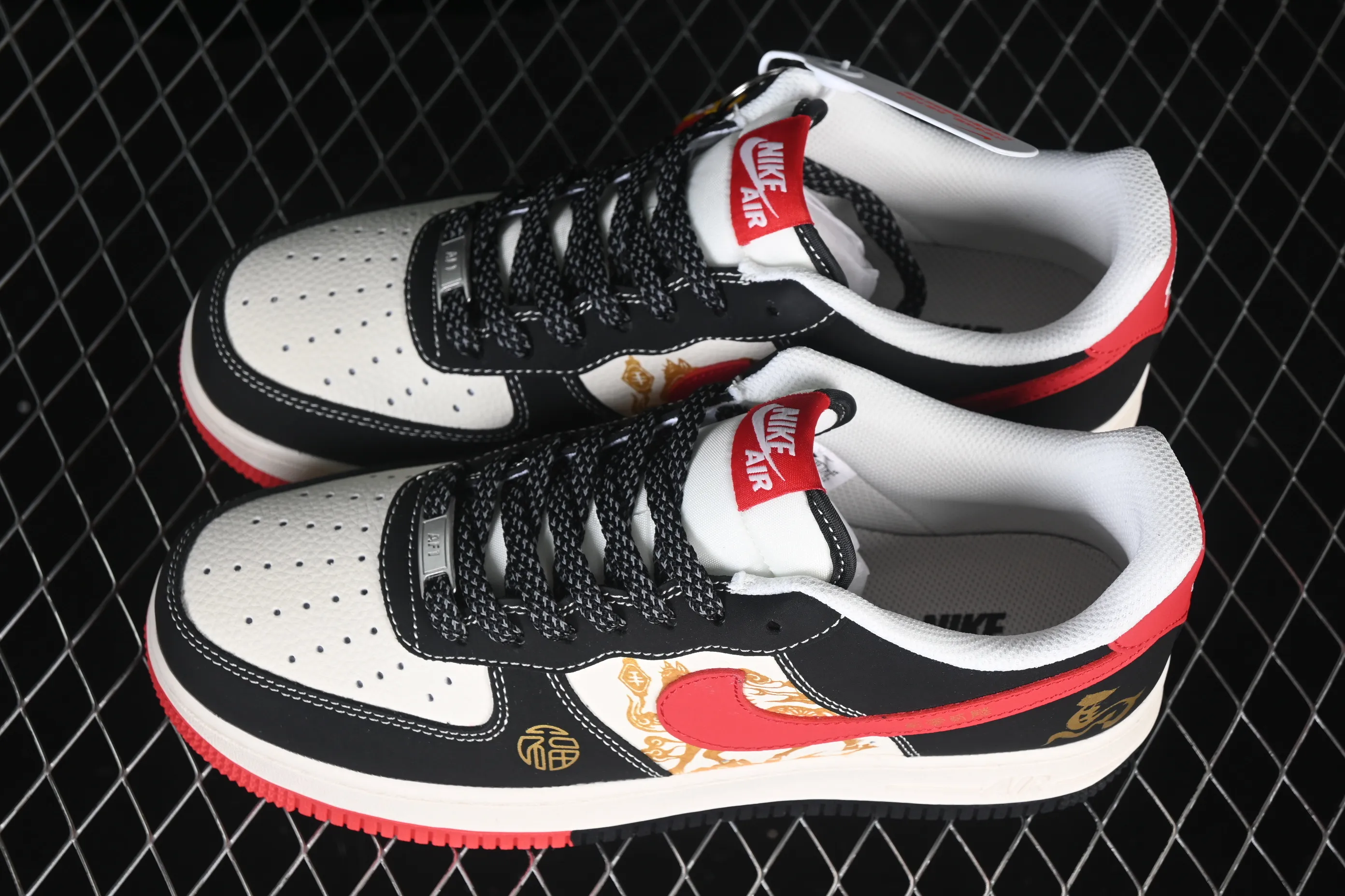 All Categories Nk Air Force 1 Air Force Series Nk Air Force 1 Low Air Force Low Nike Air Force 1'07 Low Year of the Horse Limited National Style Theme Air Force One Low Casual Sneakers QW5288-121
